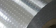 O filme tecido da folha da barreira alumínio brilhante perfurado cobre a largura máxima 3m